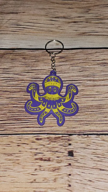 Custom Keychain - Personalized 3D printed keychain